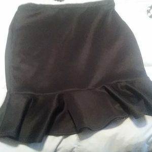 Black skirt